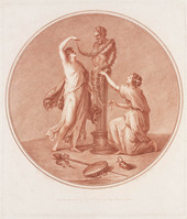 KG 08060
<br/>
Het offer der nimfen aan Pan
<br/>
<em>Ryland, William Wynne (1732-1783)</em>